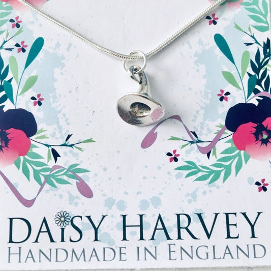 Tiny Witches Hat Necklace, Dainty Jewellery, Halloween Fancy Dress, Witchcraft Jewelry, Pagan Jewelry, Womens Halloween Necklace, Witches.