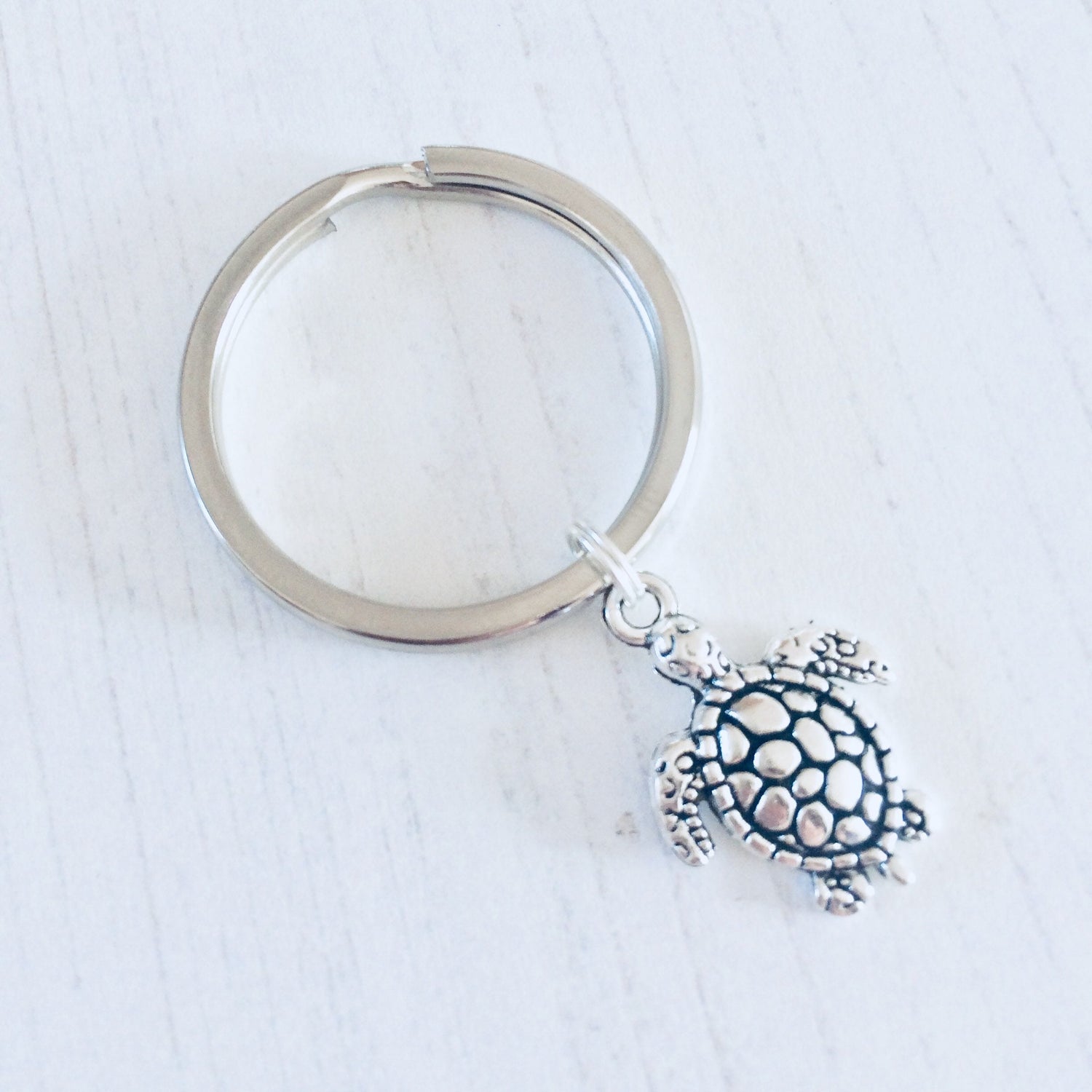 Turtle Keyring, Turtle Keychain, Turtle Jewellery, Sea Life Keyring, B ...