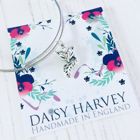 Fox Jewellery, Fox Bracelet, Fox Charm Bracelet, Fox Gift Idea, Wildlife Jewellery, Animal Jewellery, Woodland Jewellery, Jewelry, Fox Lover