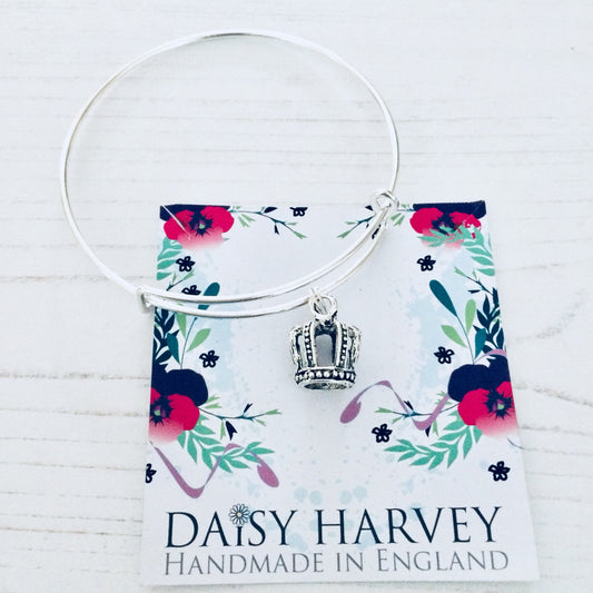 Princess Charm Bracelet, Princess Crown Jewelry, Charm Bracelet, Princess Jewellery, Daughter Jewelry, You're My Princess, Gift For Daughter