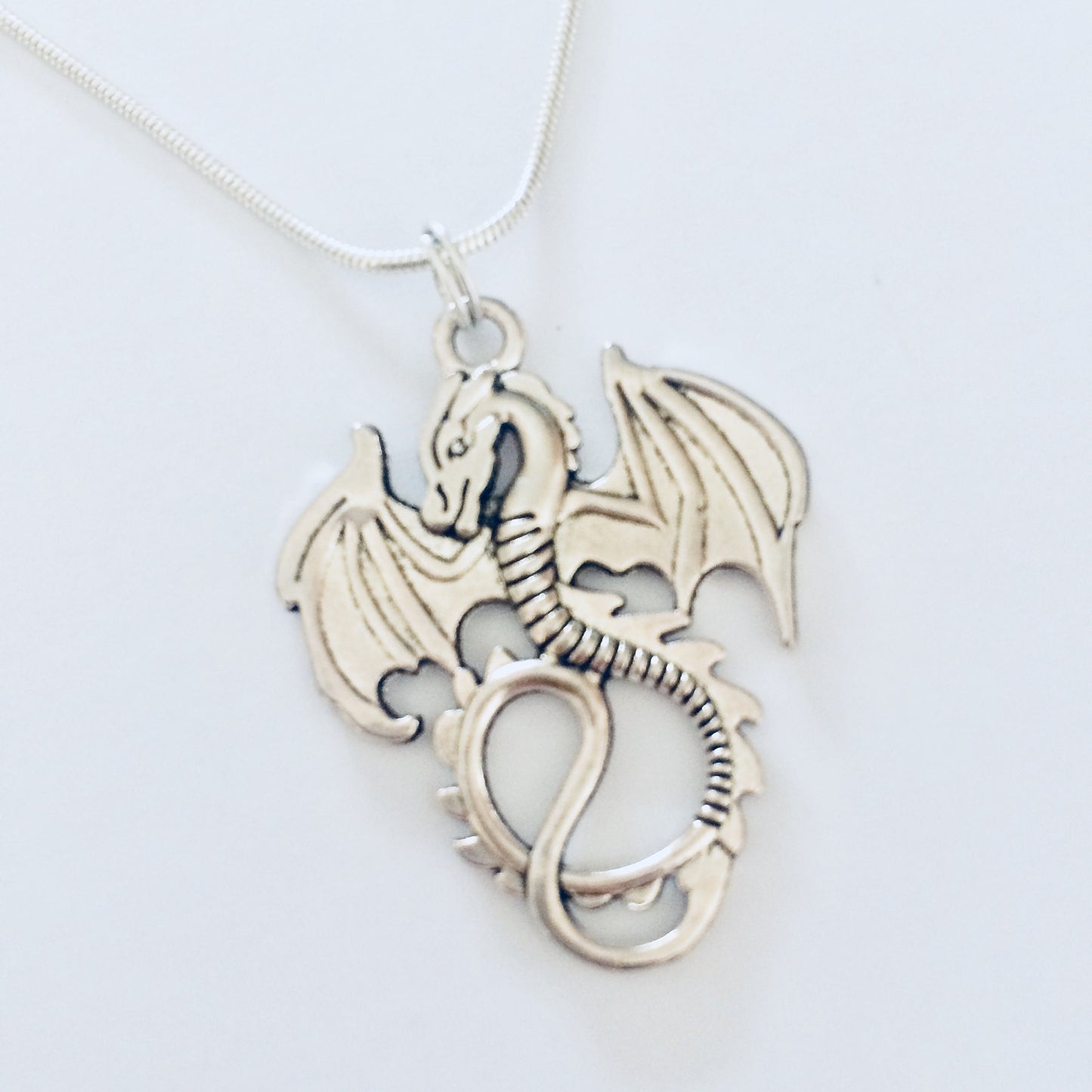 Dragon Necklace, Dragon Jewelry, Fantasy Jewellery, Fantasy jewelry, Chinese Dragon Necklace, Dragon Charm, Animal Necklace, Dragon Lover.