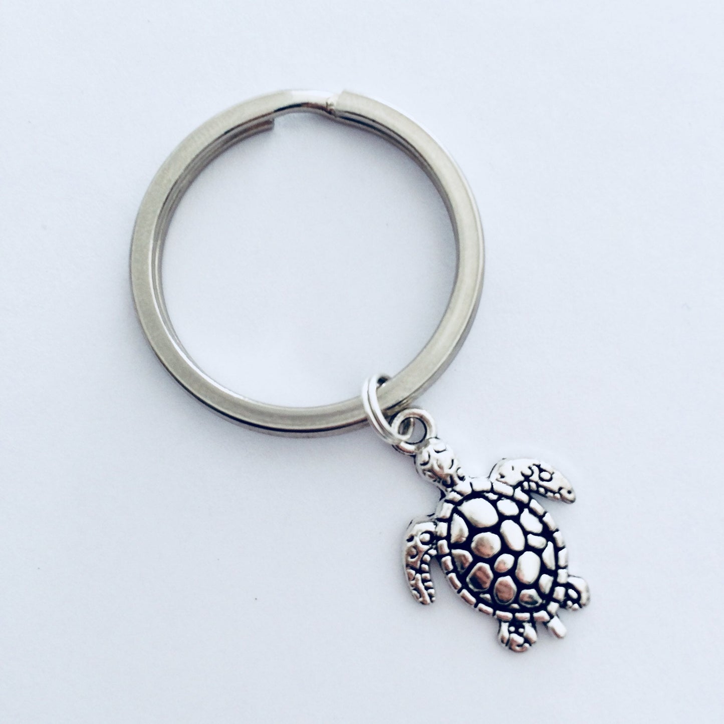 Turtle Keyring, Turtle Keychain, Turtle Jewellery, Sea Life Keyring, B ...