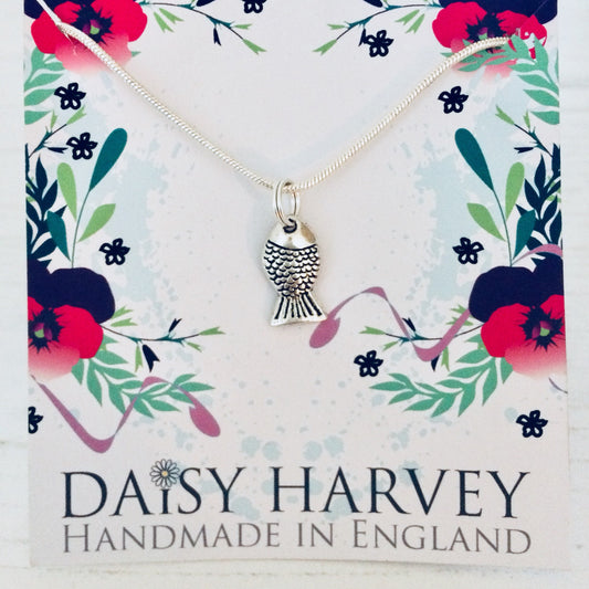 Goldfish Necklace, Fish Necklace, Goldfish Gifts, Fish Jewellery, Goldfish Owner Necklace, Tropical Fish, Cute Goldfish Necklace, Fish Owner