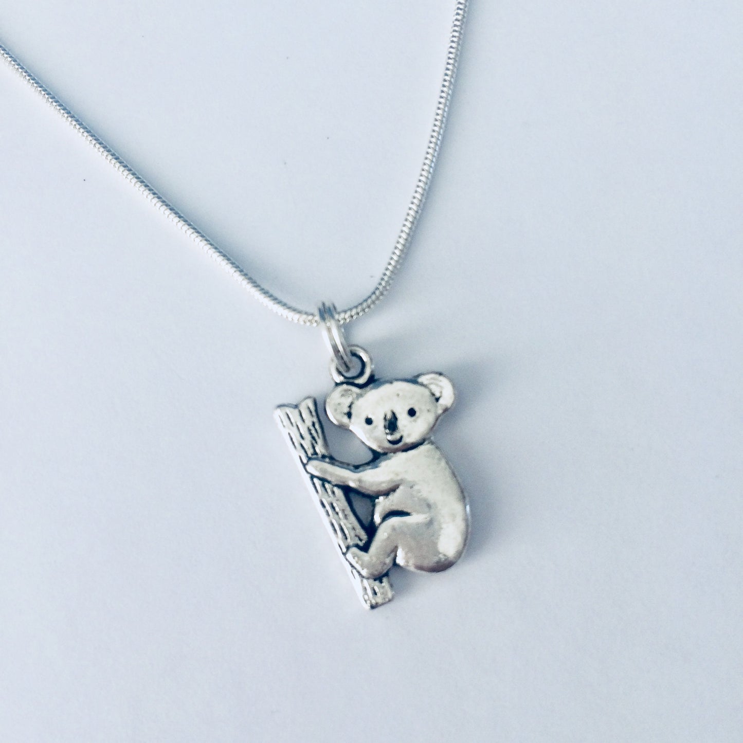Koala Necklace, Koala Jewelry, Koala Gift Ideas, Koala Related Jewellery, Animal Jewellery, Animal Necklaces, Cute Nature Gift, Koala Lover.