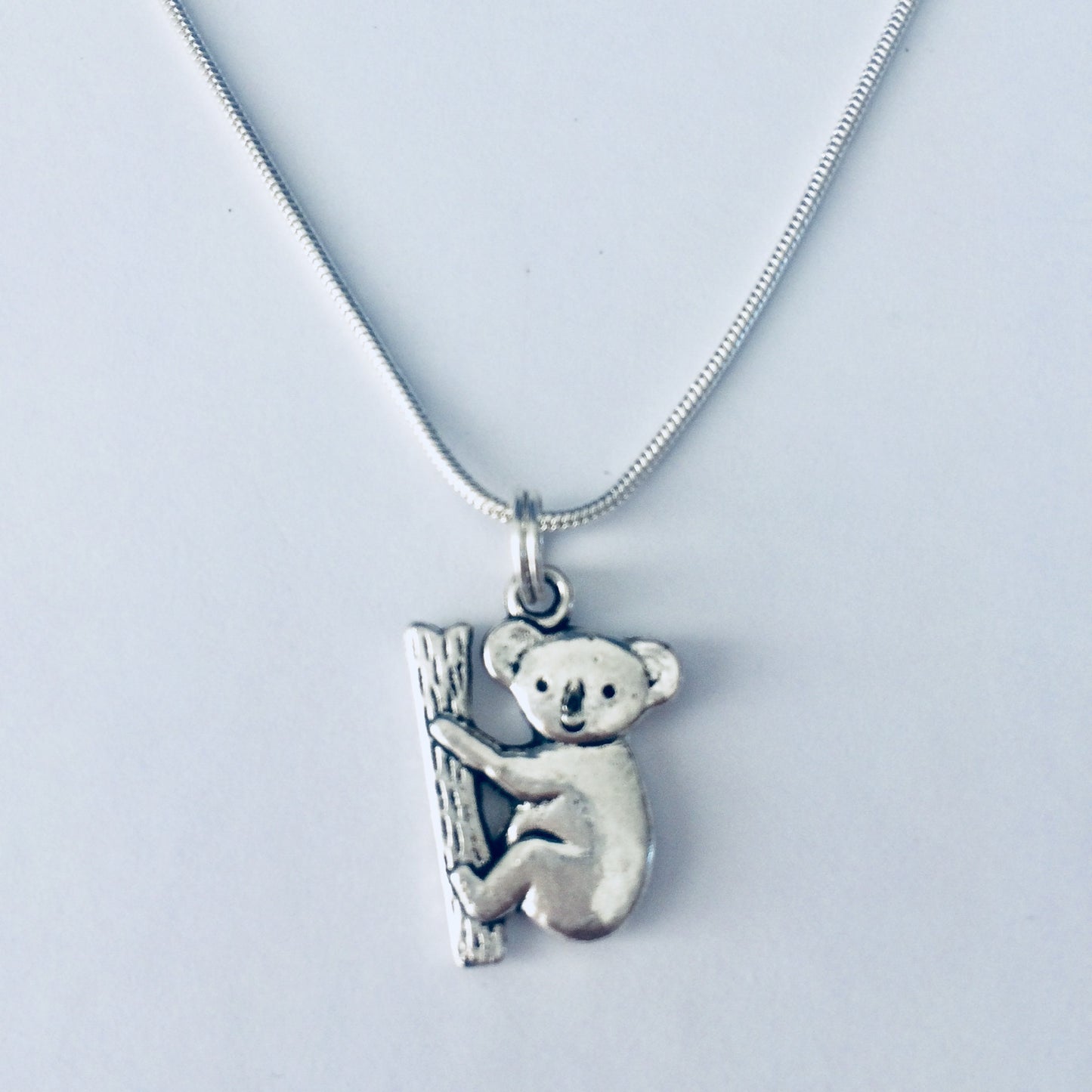 Koala Necklace, Koala Jewelry, Koala Gift Ideas, Koala Related Jewellery, Animal Jewellery, Animal Necklaces, Cute Nature Gift, Koala Lover.