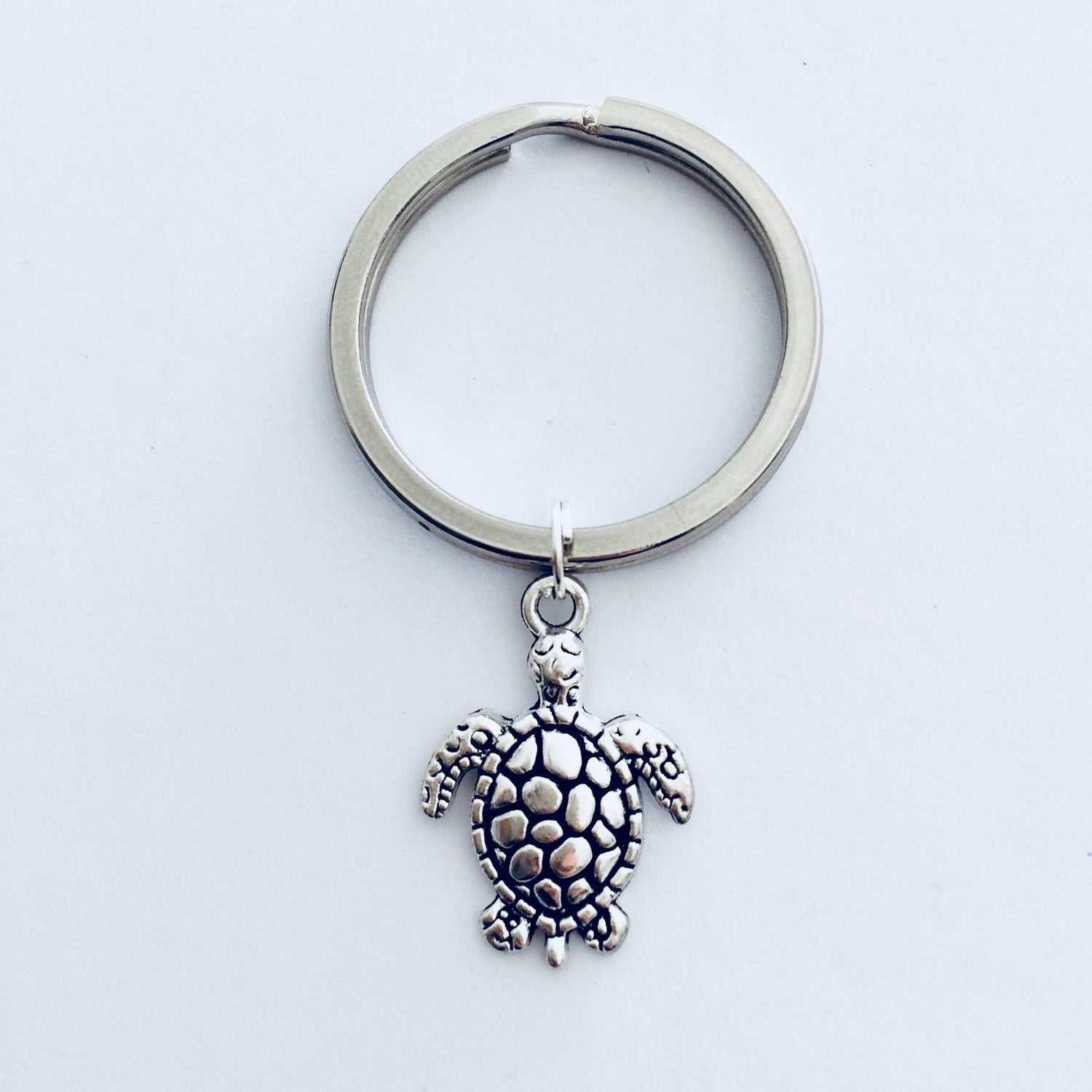 Turtle Keyring, Turtle Keychain, Turtle Jewellery, Sea Life Keyring, B ...