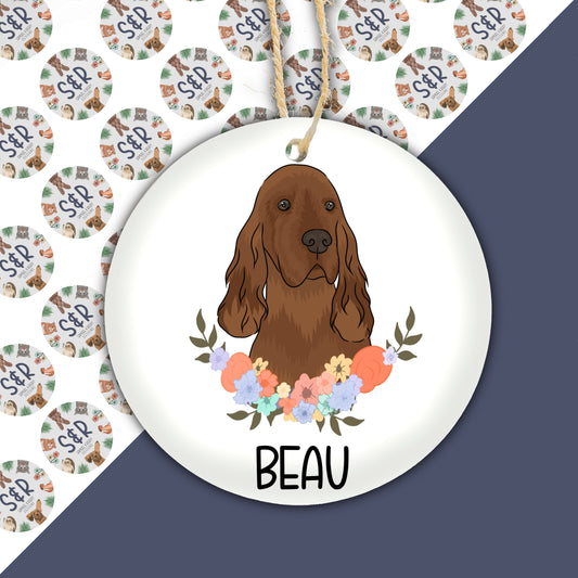 irish-setter-christmas-decoration