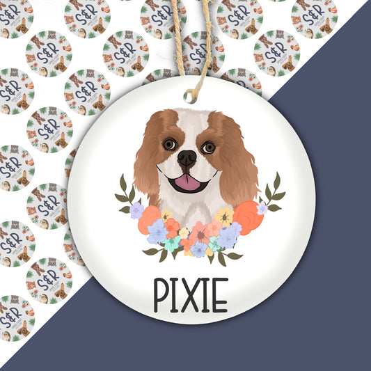 King Charles Christmas Decoration | Dog Christmas Bauble
