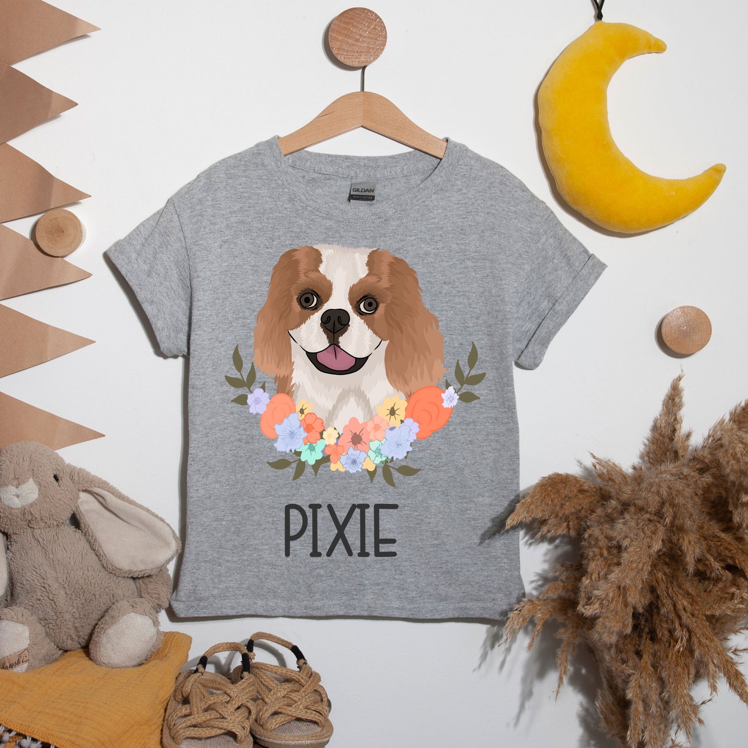 spaniel-kids-t-shirt