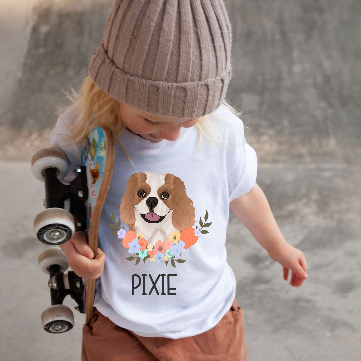 spaniel-kids-t-shirt