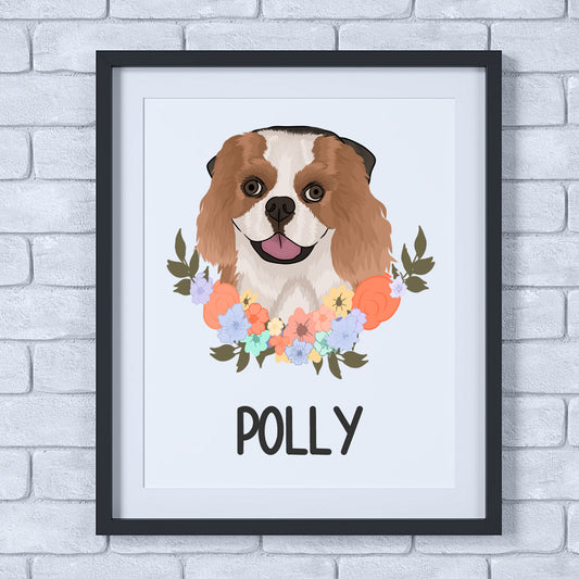 king-charles-spaniel-print