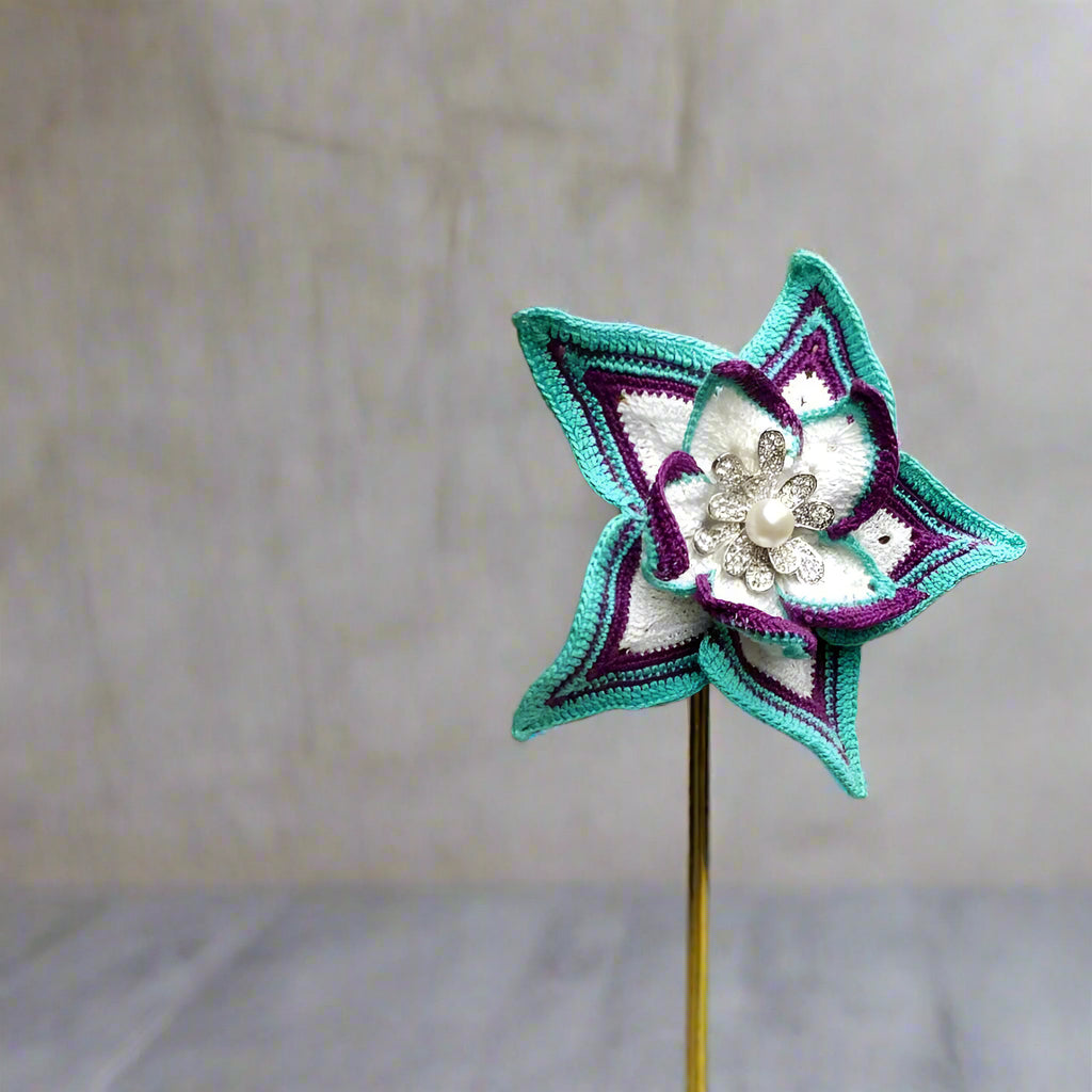 flower brooch