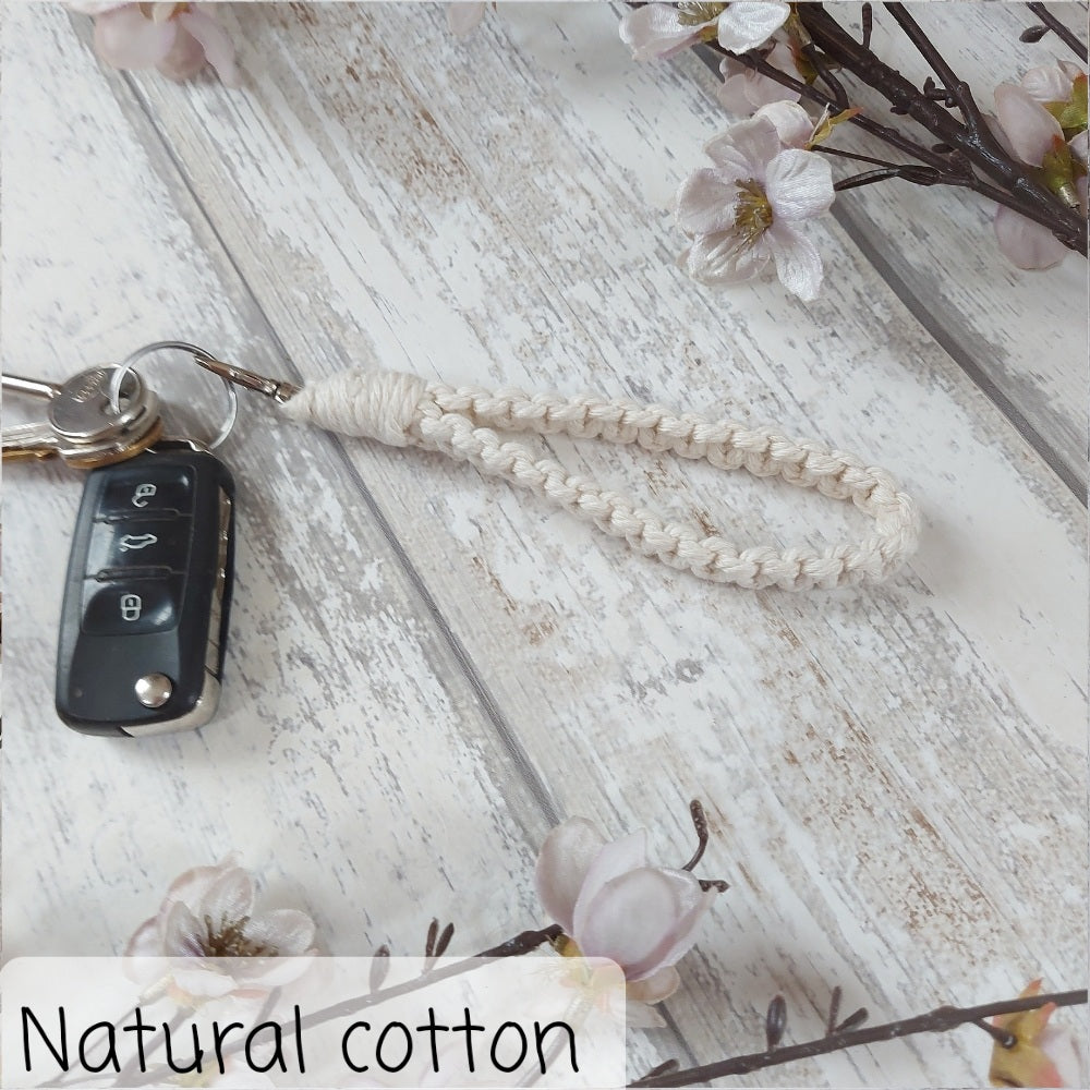 Macrame Keyring – Handmade Christmas Gift in Multiple Colours