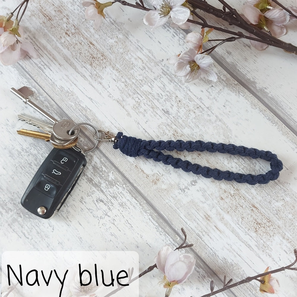 Macrame Keyring – Handmade Christmas Gift in Multiple Colours