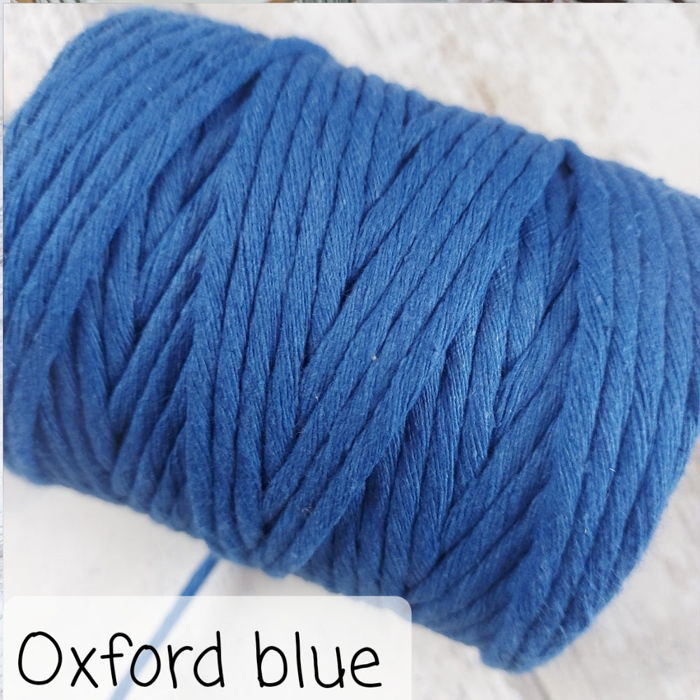 Image showing oxford blue macrame cord option