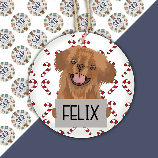 pekingese-dog-bauble