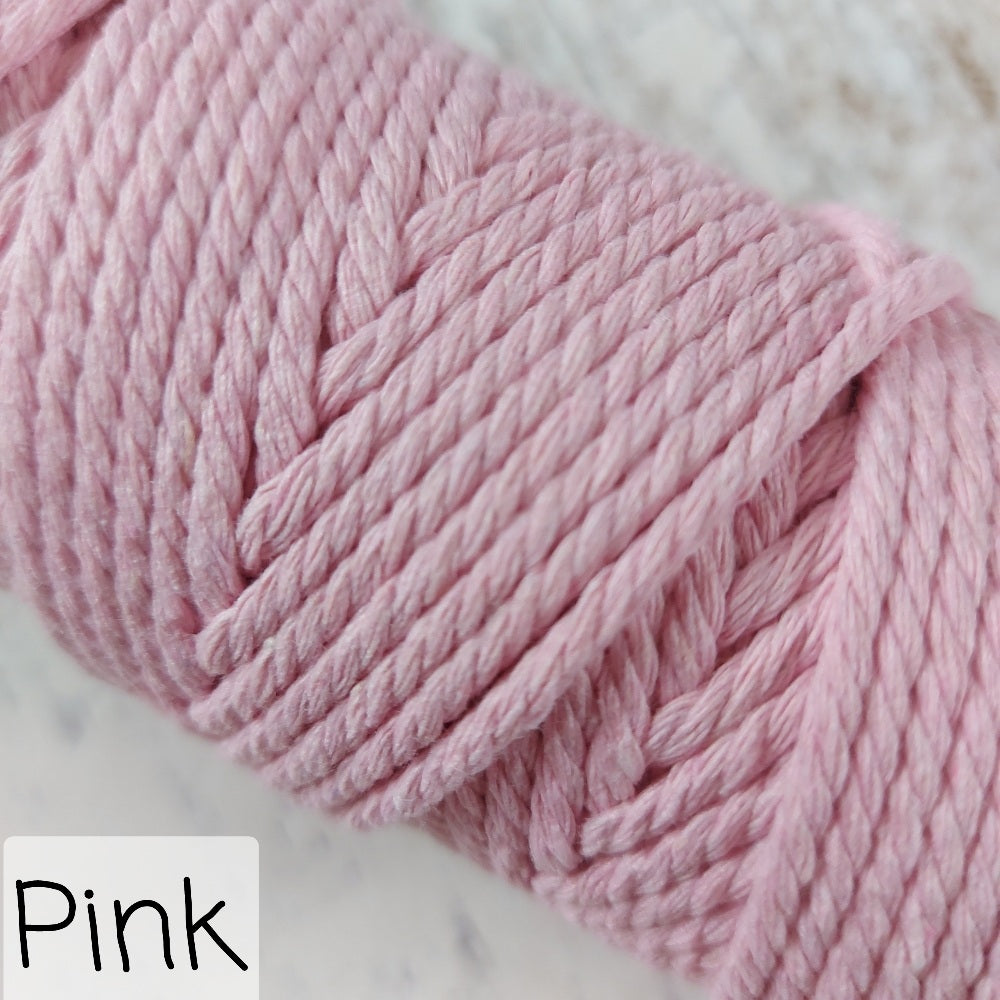 Image showing pink macrame string colour option