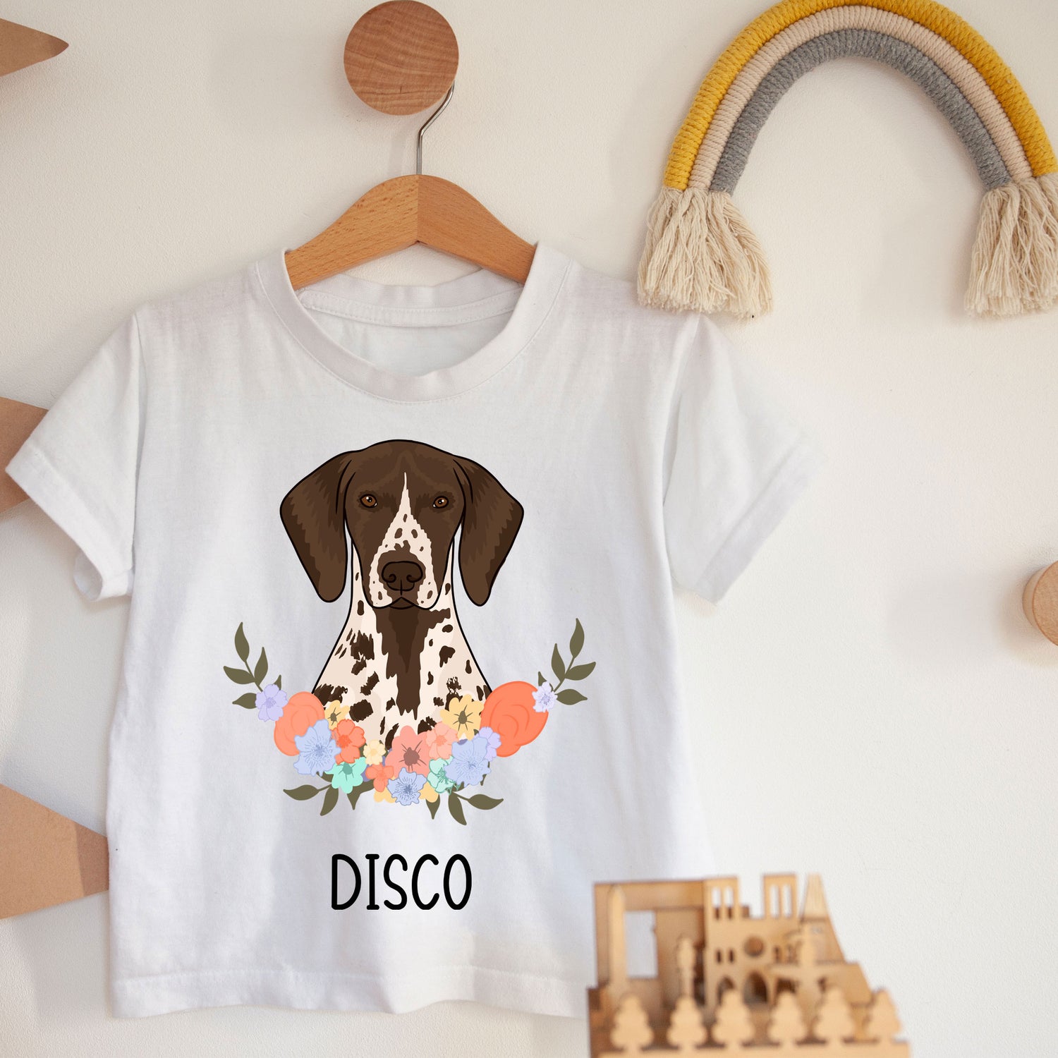 shorthaired-pointer-pet-t-shirt