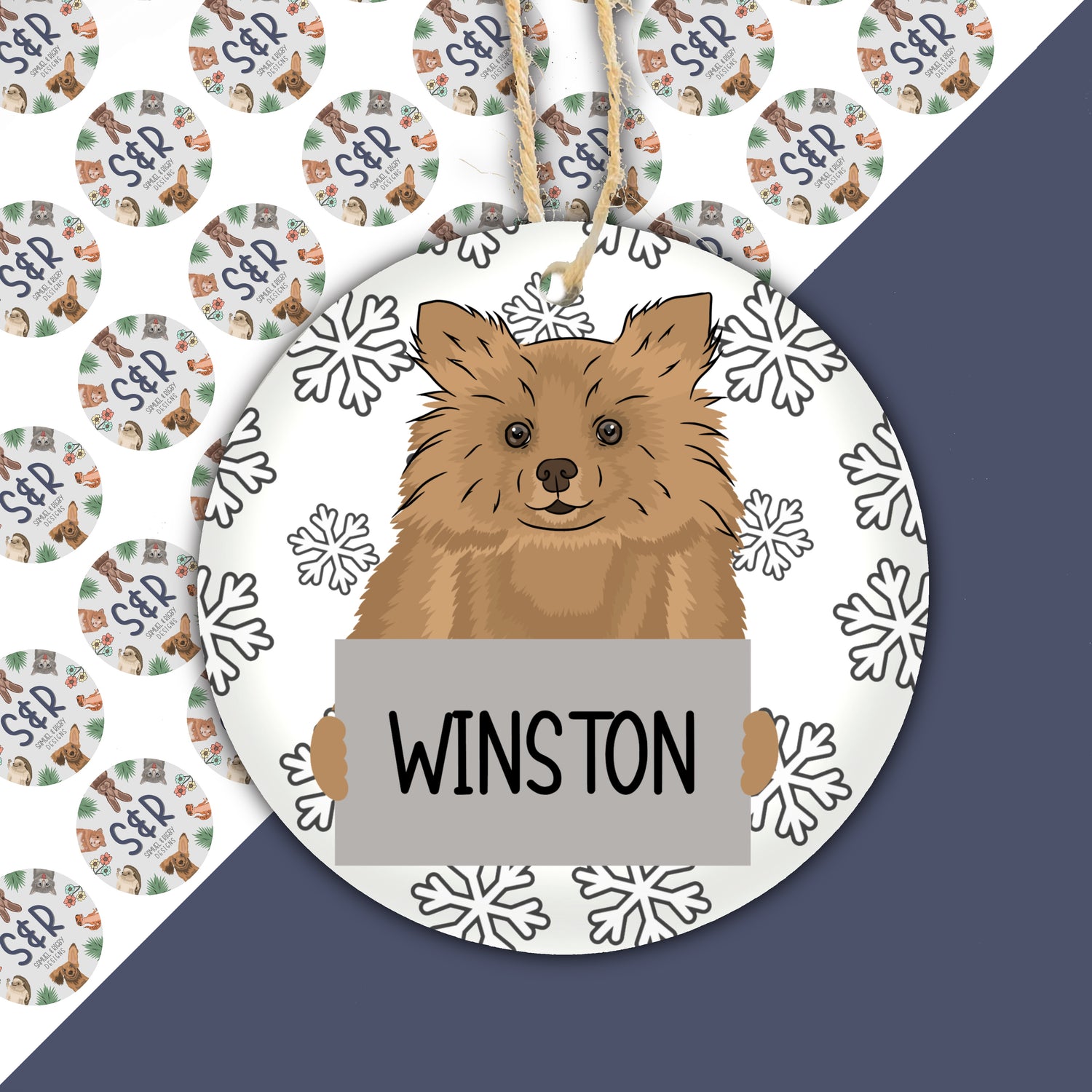 pomeranian-christmas-bauble