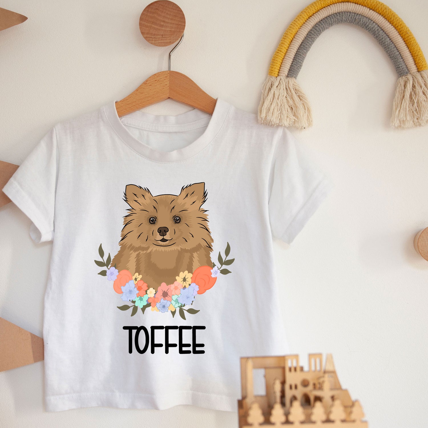 pomeranian-kids-t-shirt