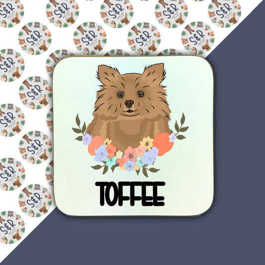 pomeranian-dog-coaster