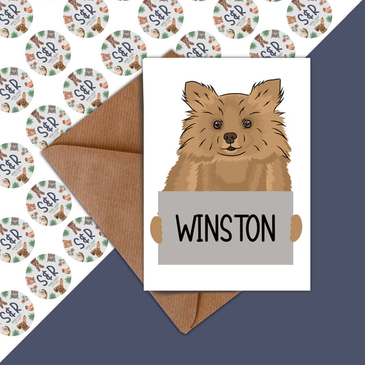 pomeranian-birthday-cards