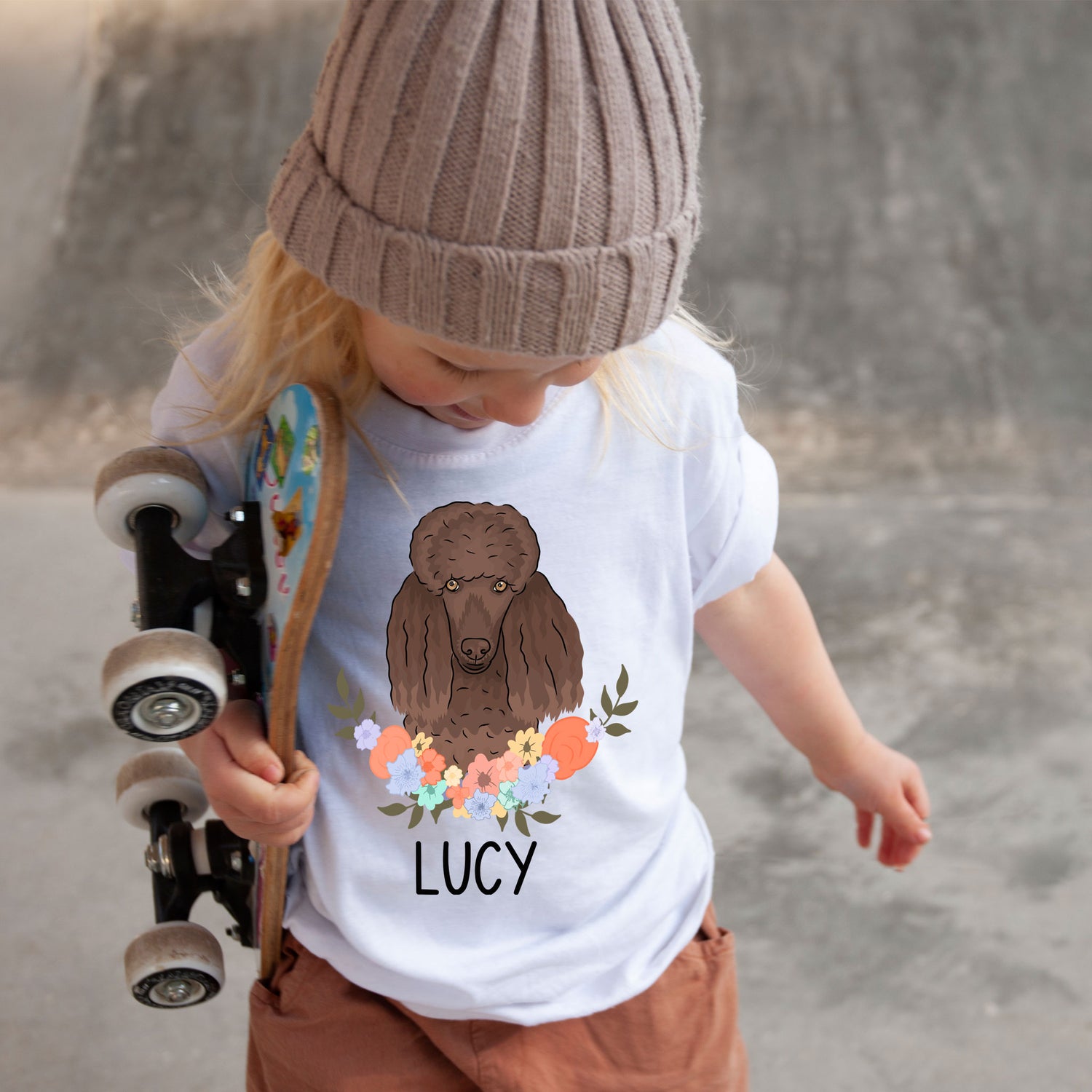 poodle-kids-t-shirt