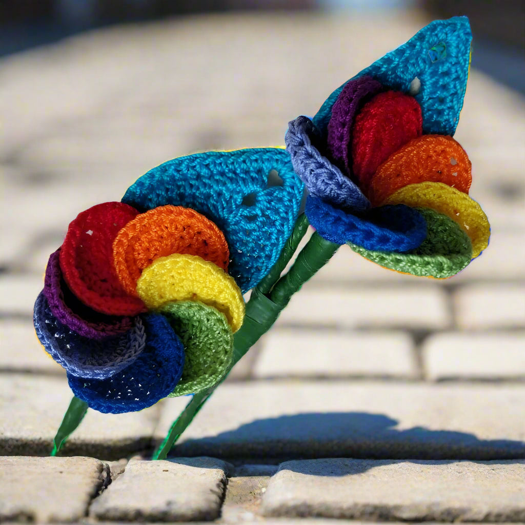 rainbow brooch