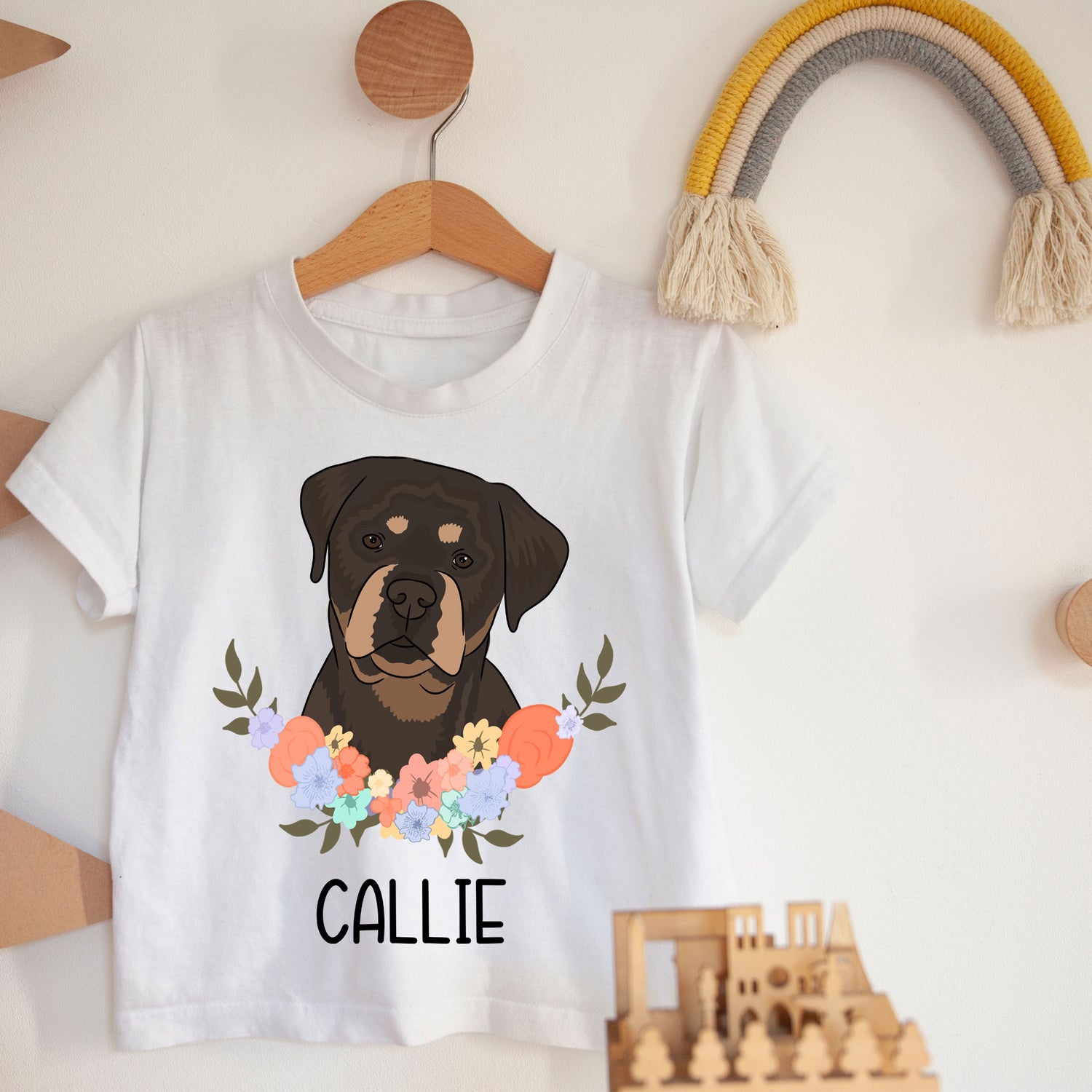 rottweiler-kids-t-shirt