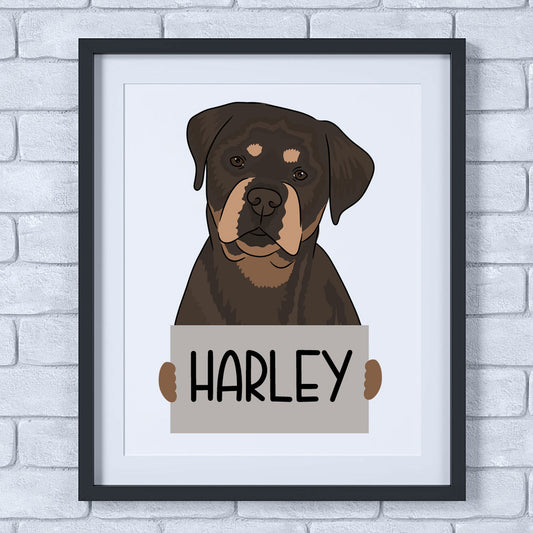 rottweiler-wall-art