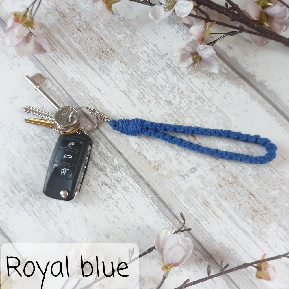 Macrame Keyring – Handmade Christmas Gift in Multiple Colours