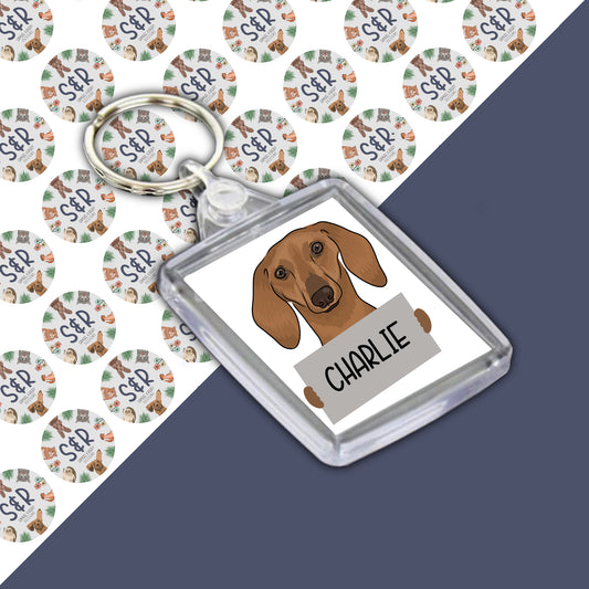 personalised-dachshund-keyring