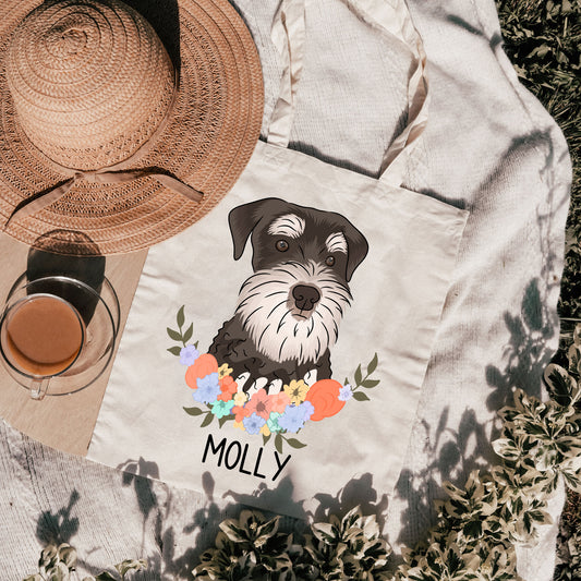 schnauzer-tote-bag