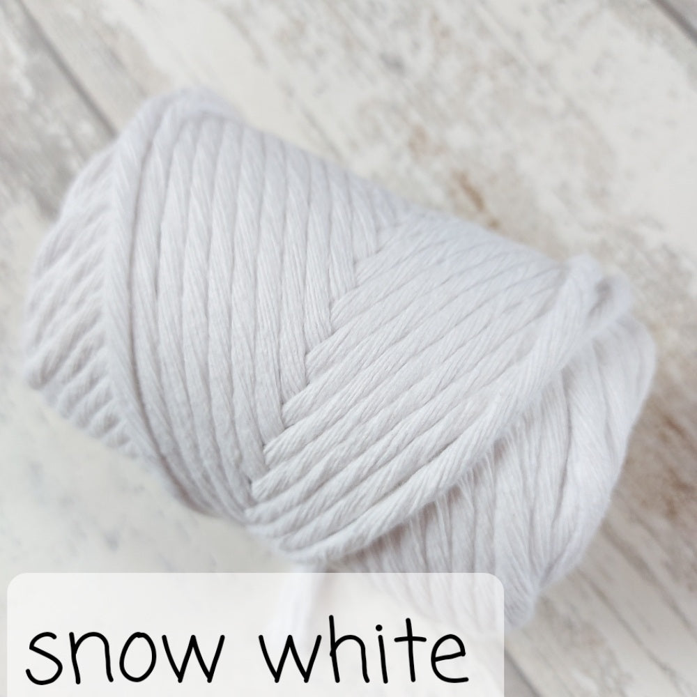 Image showing snow white macrame cord option