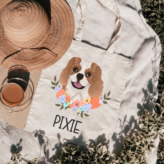 spaniel-tote-bag