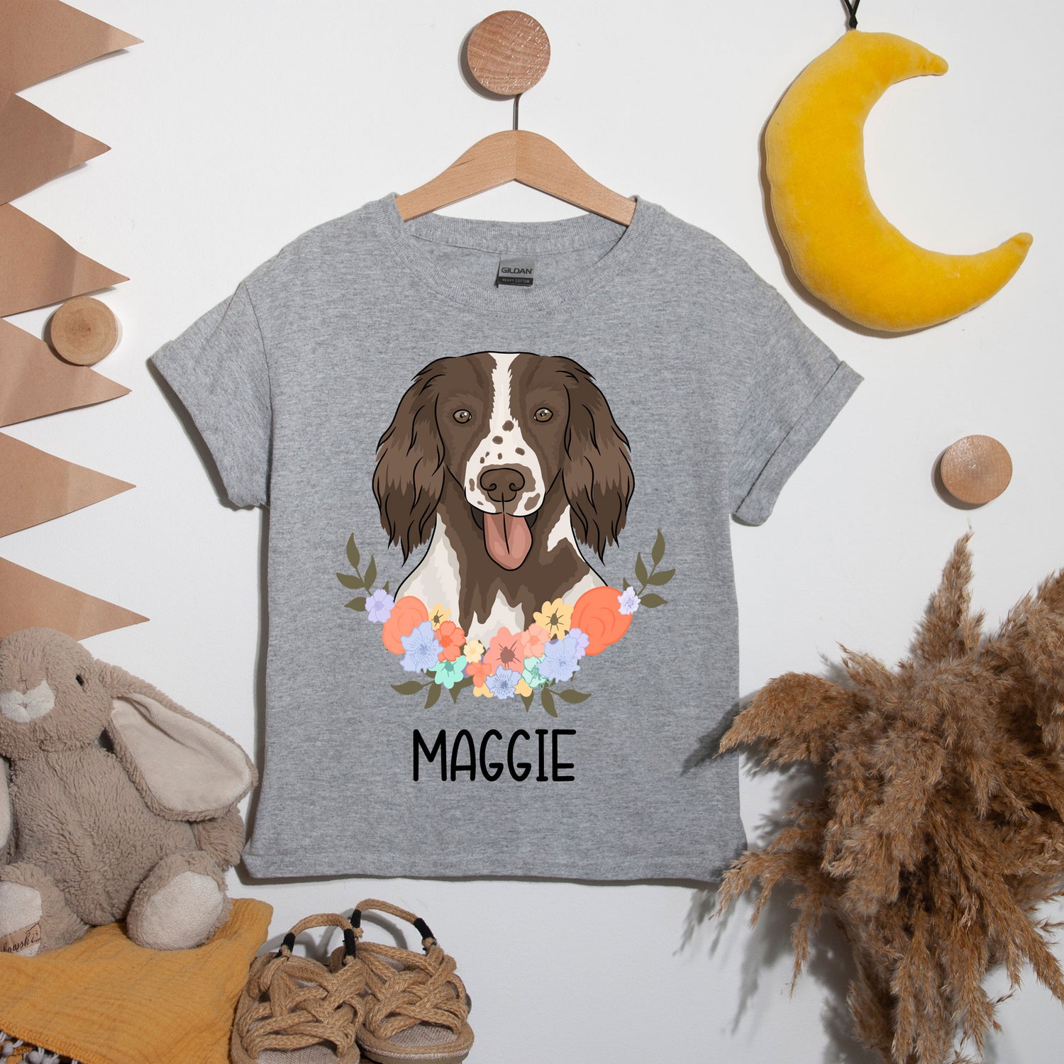 springer-spaniel-pet-t-shirt