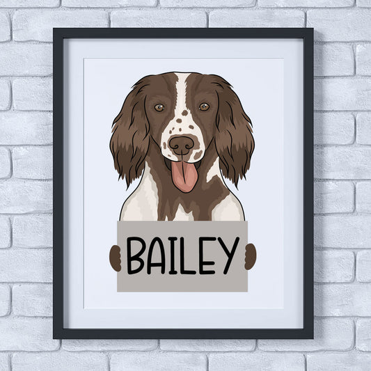 springer-spaniel-wall-art