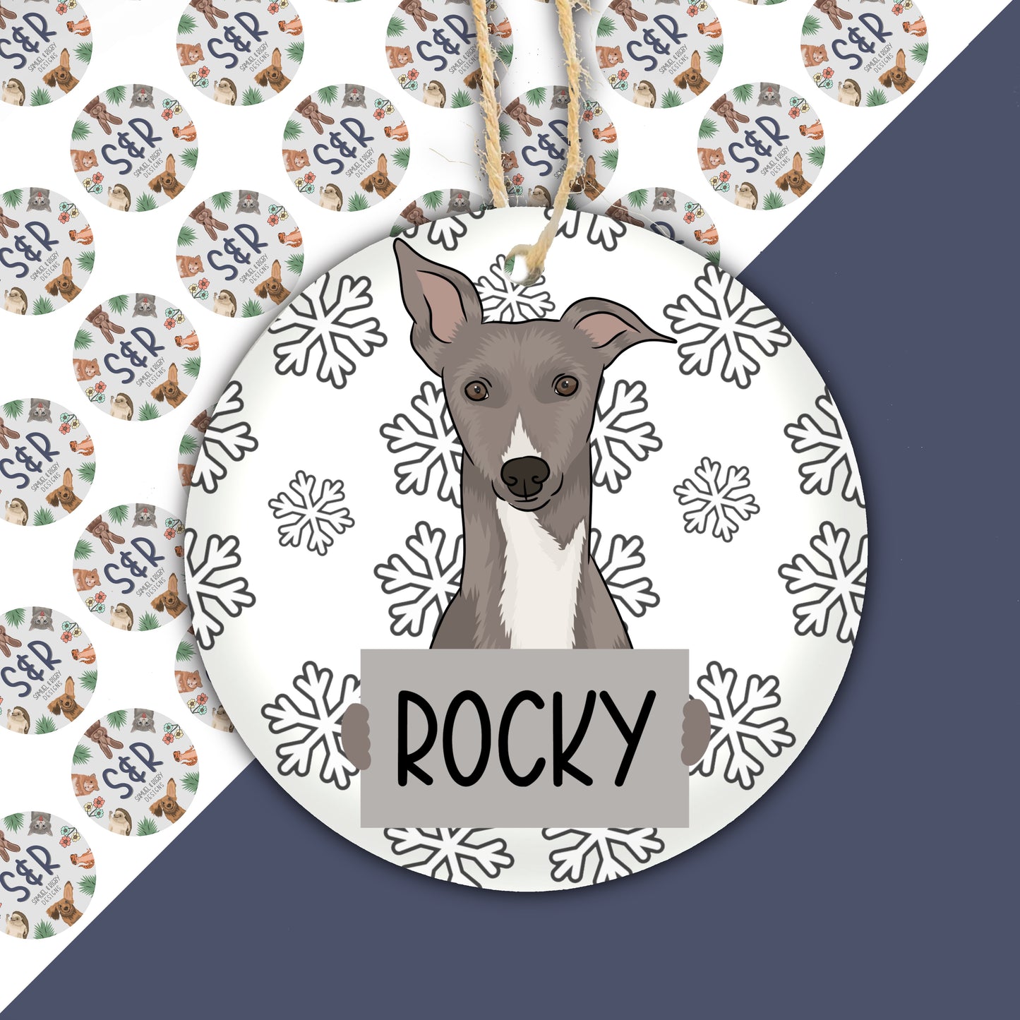 whippet-christmas-bauble