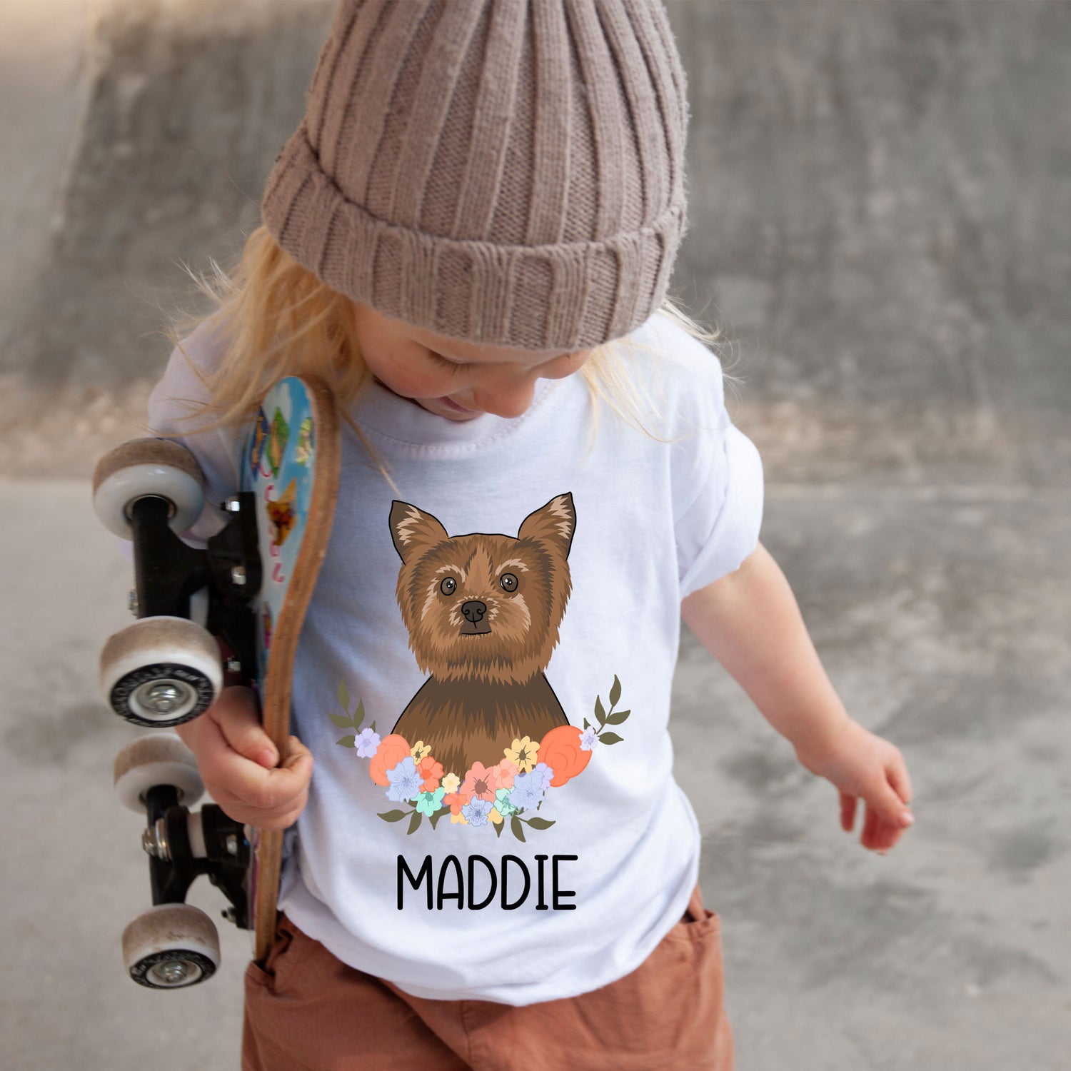 yorkshire-terrier-kids-t-shirt