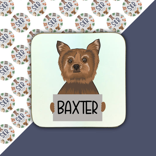 yorkie-personalised-coaster